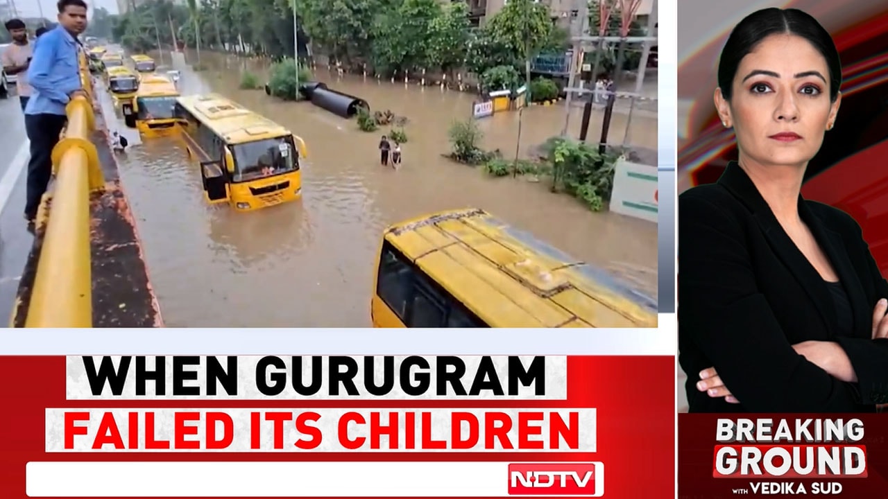 ₹50-Crore Homes Outside, Waterlogged Roads Outside: Gurugram's Rain Reality
