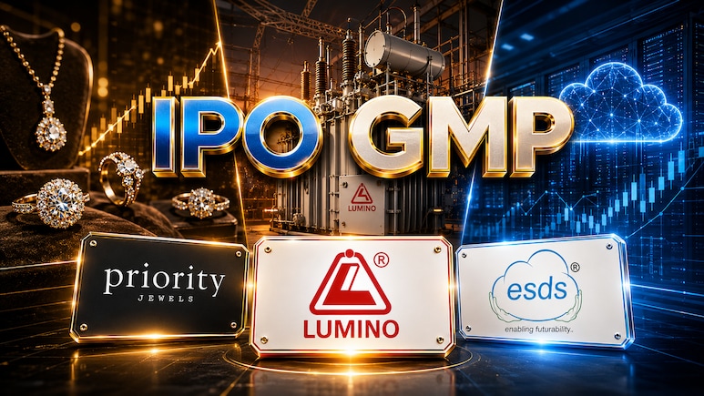Lumino Industries vs Priority Jewels vs ESDS Software IPO GMP: Which Offers Highest Listing Gain?