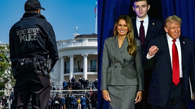 "Aware Of Video": US Secret Service After Iran's Bounty On Barron Trump