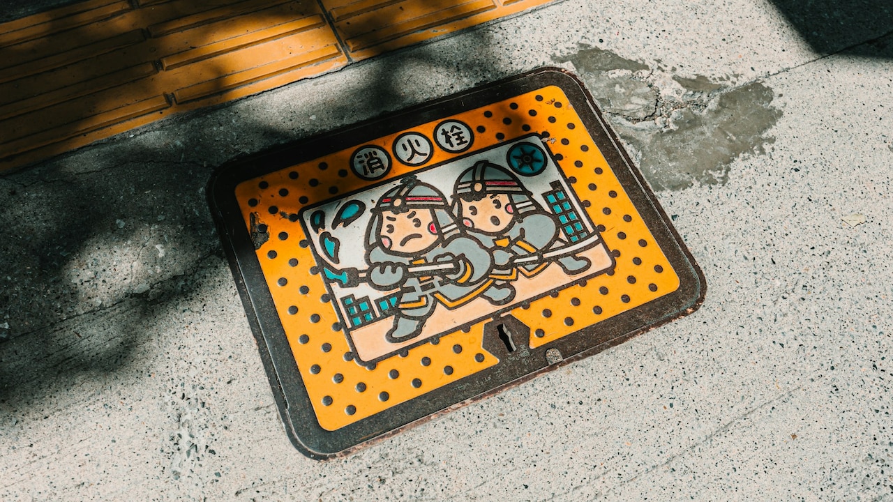 Quirky door mats that bring style, colours, and characters to simple rooms