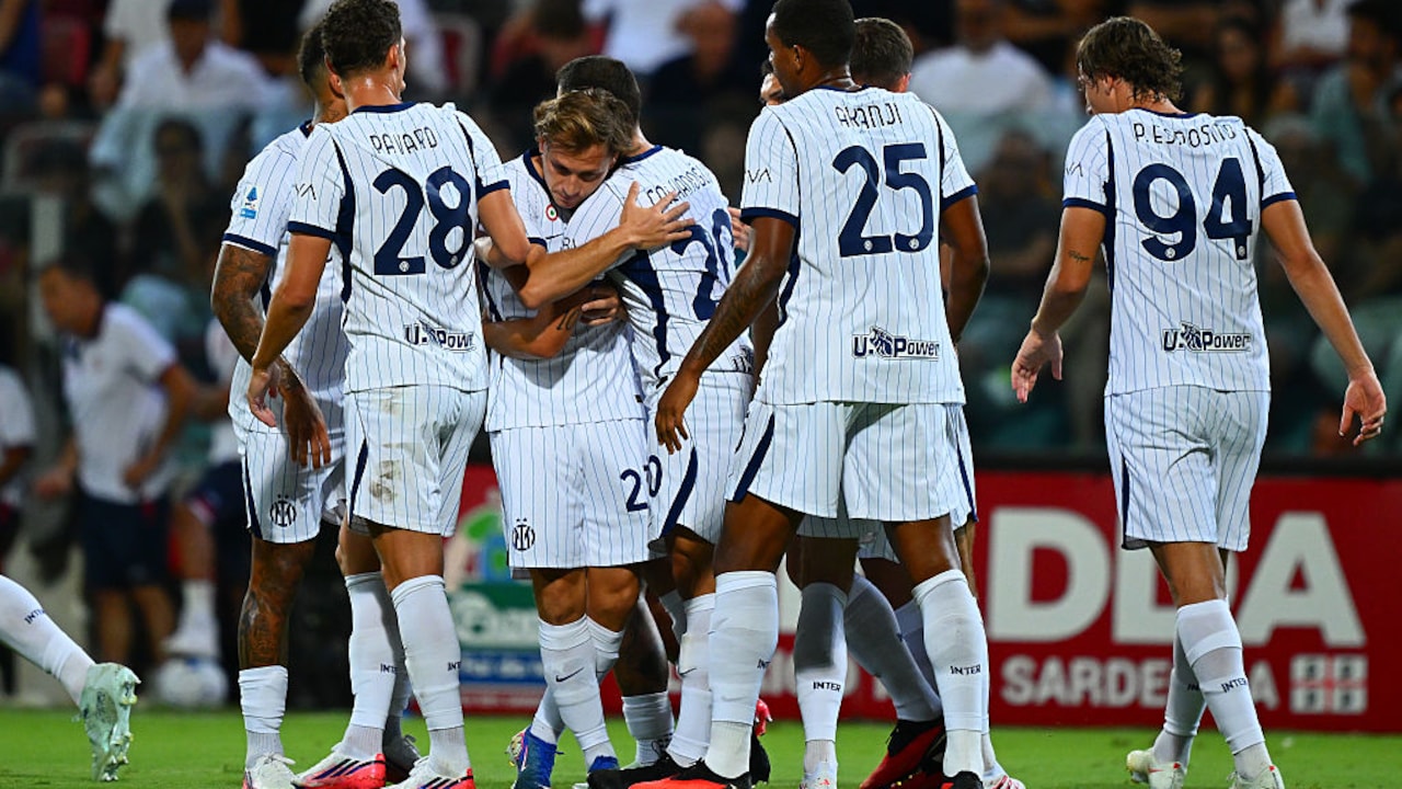 Hakan Calhanoglu Fires Inter Milan To Nervy Cagliari Win, Como Stun Napoli