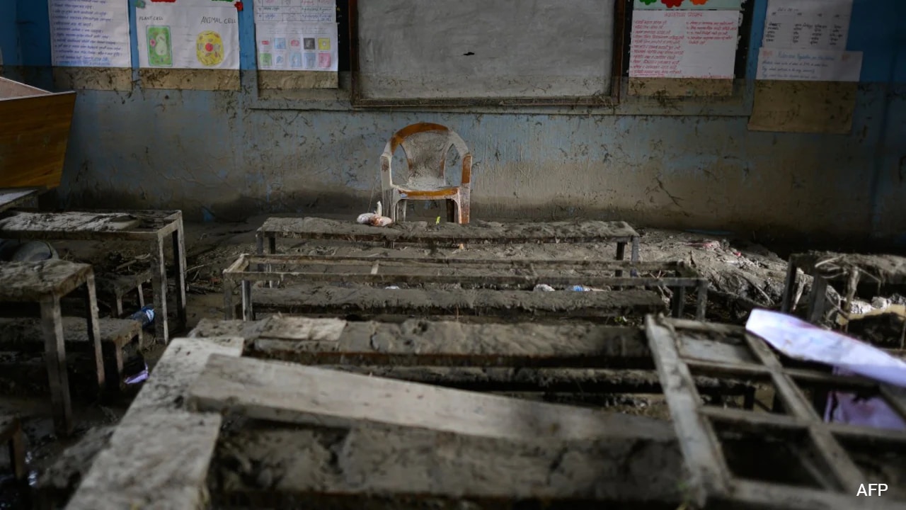 Saved By Lunch Break: How Students At This School Escaped Nepal Floods