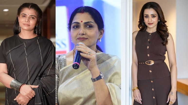 'Udhayanidhi Stalin Owes Trisha Unconditional Public Apology': Khushboo Sundar, Chinmayi Back Actor