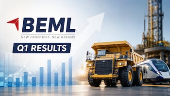BEML Q1 Results: Net Loss Narrows, FY26 Dividend Revised — Check Record Date