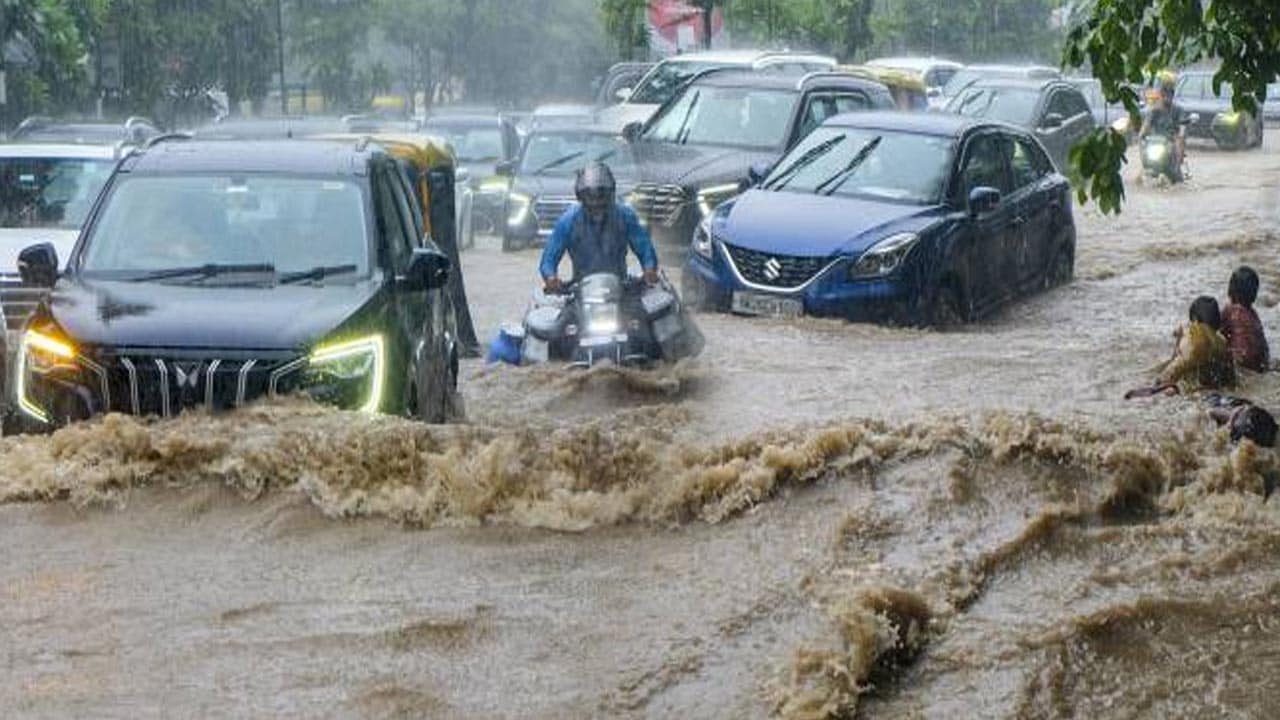Gurugram Advises Work From Home After Heavy Rain Triggers Waterlogging