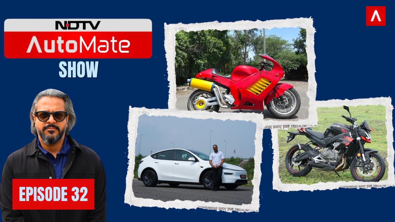Tesla Model Y 2026 Review, Oggy's David Putra, Aprilia Tuono 457 & More: NDTV AutoMate Episode 32