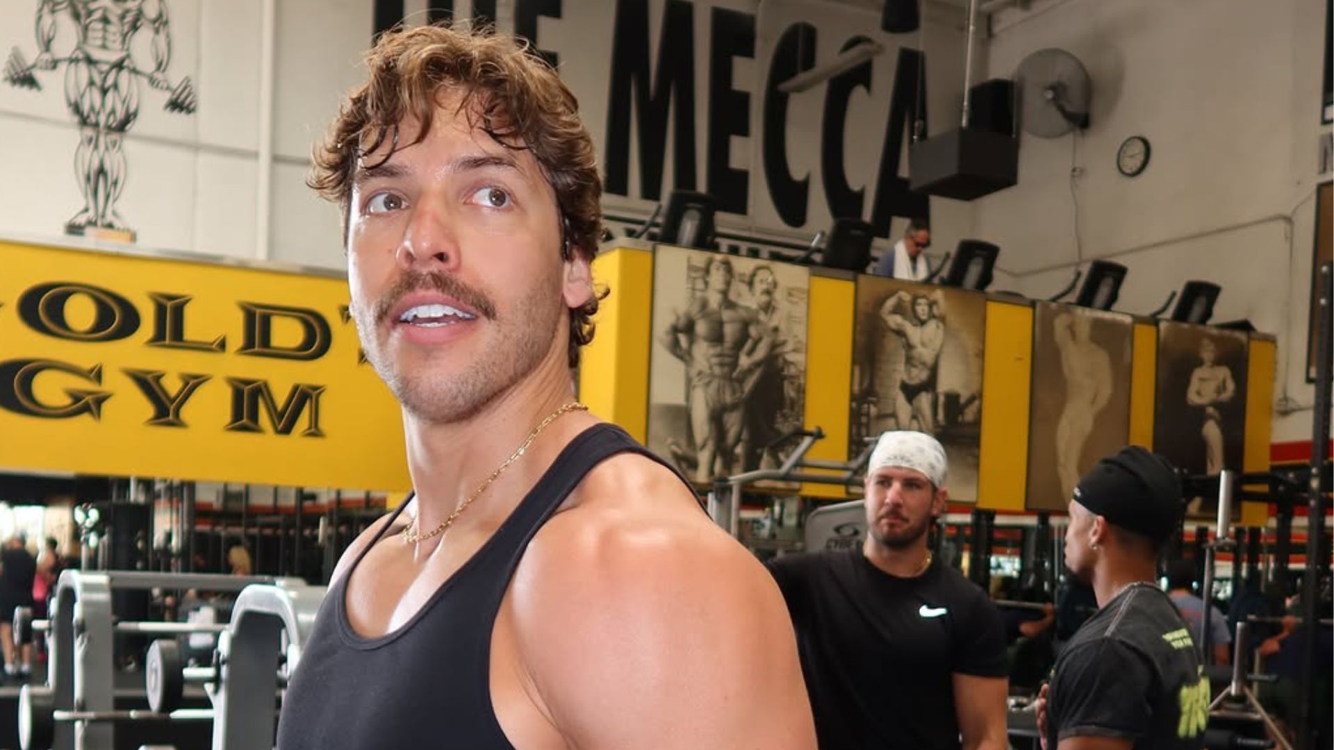 Arnold Schwarzenegger's son Joseph Baena's workout