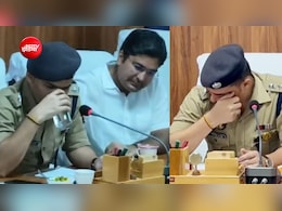 संभल से विदाई पर IPS केके ब&zwj;िश्&zwj;नोई के छलके आंसू, पास बैठे DM अंकित खंडेलवाल भी हुए भावुक