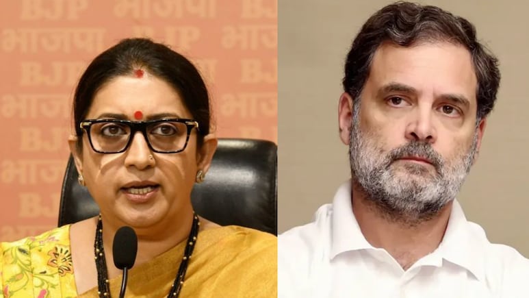 महिला आरक्षण पर राहुल गांधी को स्मृति ईरानी की नसीहत, वंदे मातरम् को लेकर भी साधा निशाना
