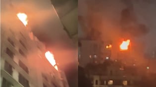 2 Dead, 6 Injured After Fire Breaks Out In Residential Building In Mumbai