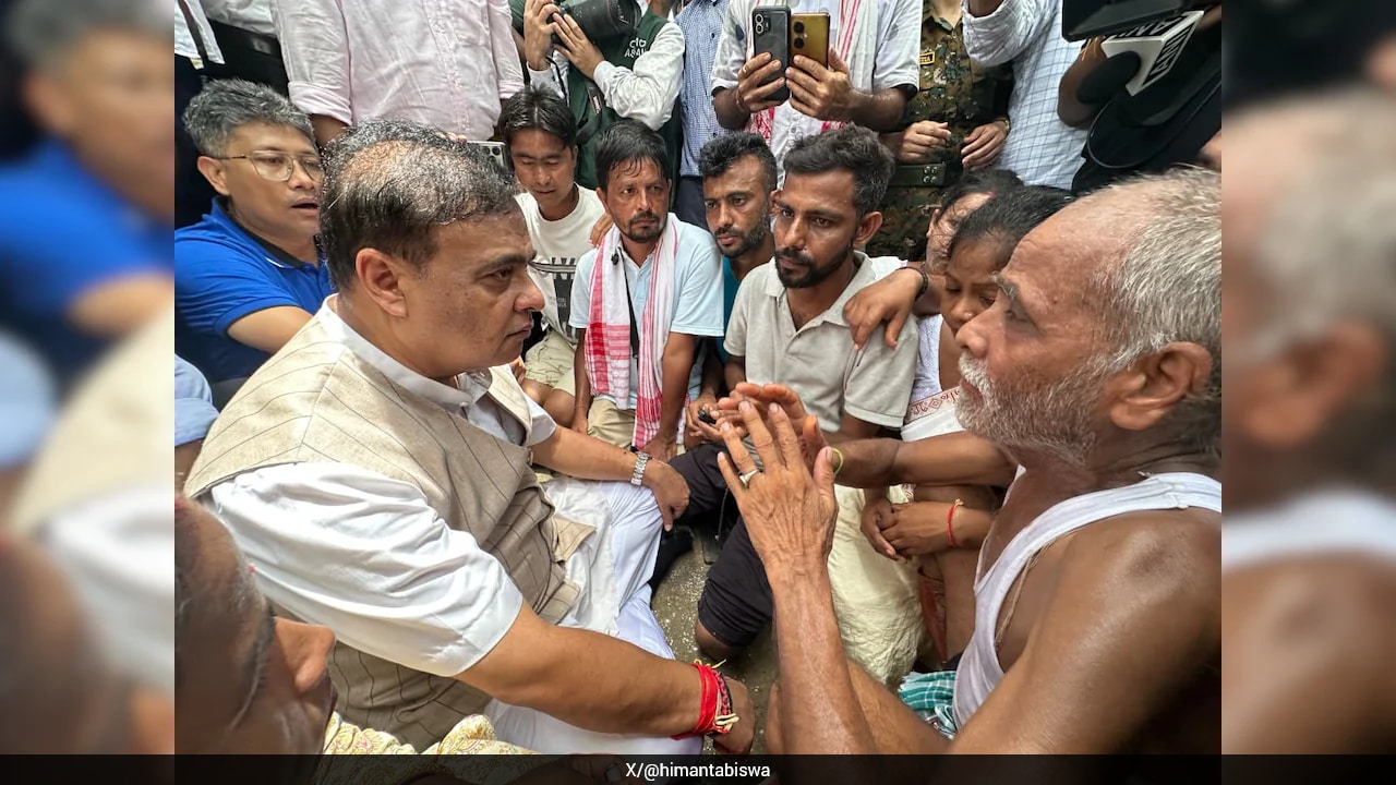 Assam Floods: CM Sarma Promises Reconstruction, Not Just Relief, for Worst-Hit Villages