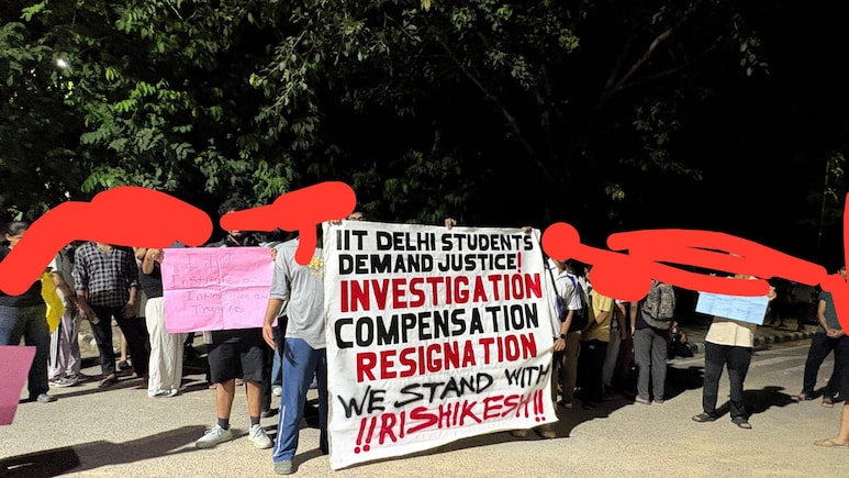 IIT Delhi Director Warns Of Action Over 'Escalation' In Student Protests