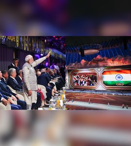 PM Narendra Modi Attends World Nomad Games Opening Ceremony, Greets Indian Contingent