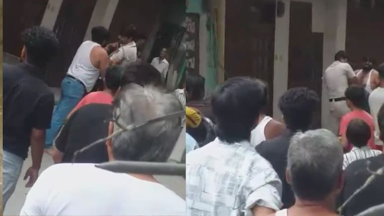 दिल्ली में कॉन्&zwj;स्&zwj;टेबल पर बदमाश ने क&zwj;िया हमला, पब्लिक बनी रही तमाशबीन, वीड&zwj;ियो वायरल