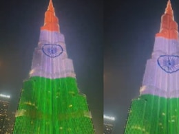 Watch: Tallest Building In The World Lit Up In Tricolour For Indian Independence Day