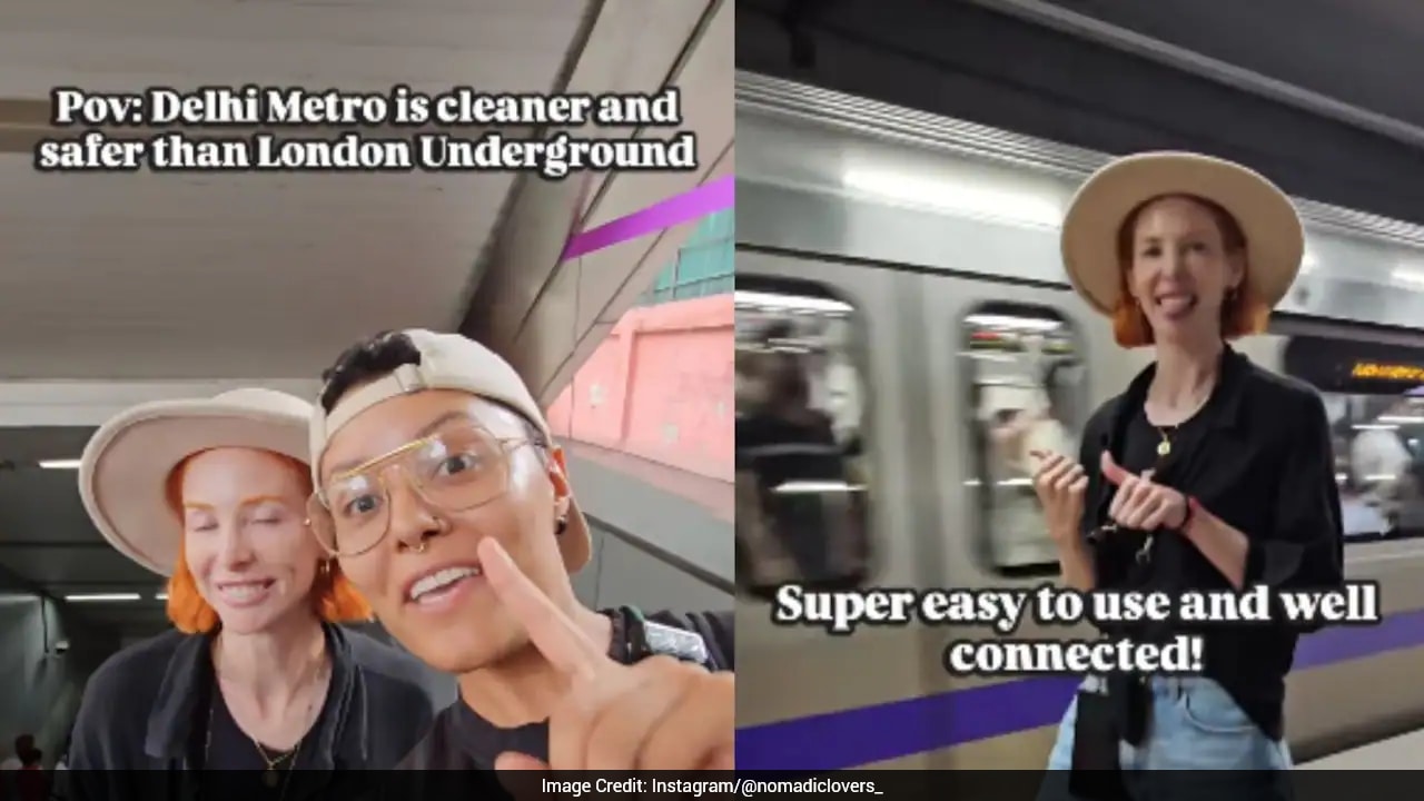 Foreign tourists praise Delhi Metro’s cleanliness and perceived safety
