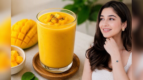 हर घूंट में मिलेगा प्रोटीन का स्वाद! Sara Tendulkar की मैंगो स्मूदी घर पर बनाएं