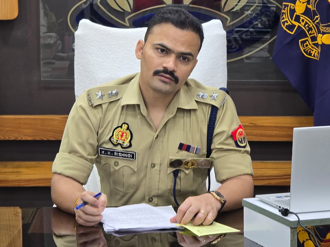 ips kk bishnoi bijnor sp profile success story 