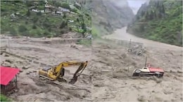 Watch: Flash Flood In Uttarakhand Washes Away Vehicles After Bridge Collapse