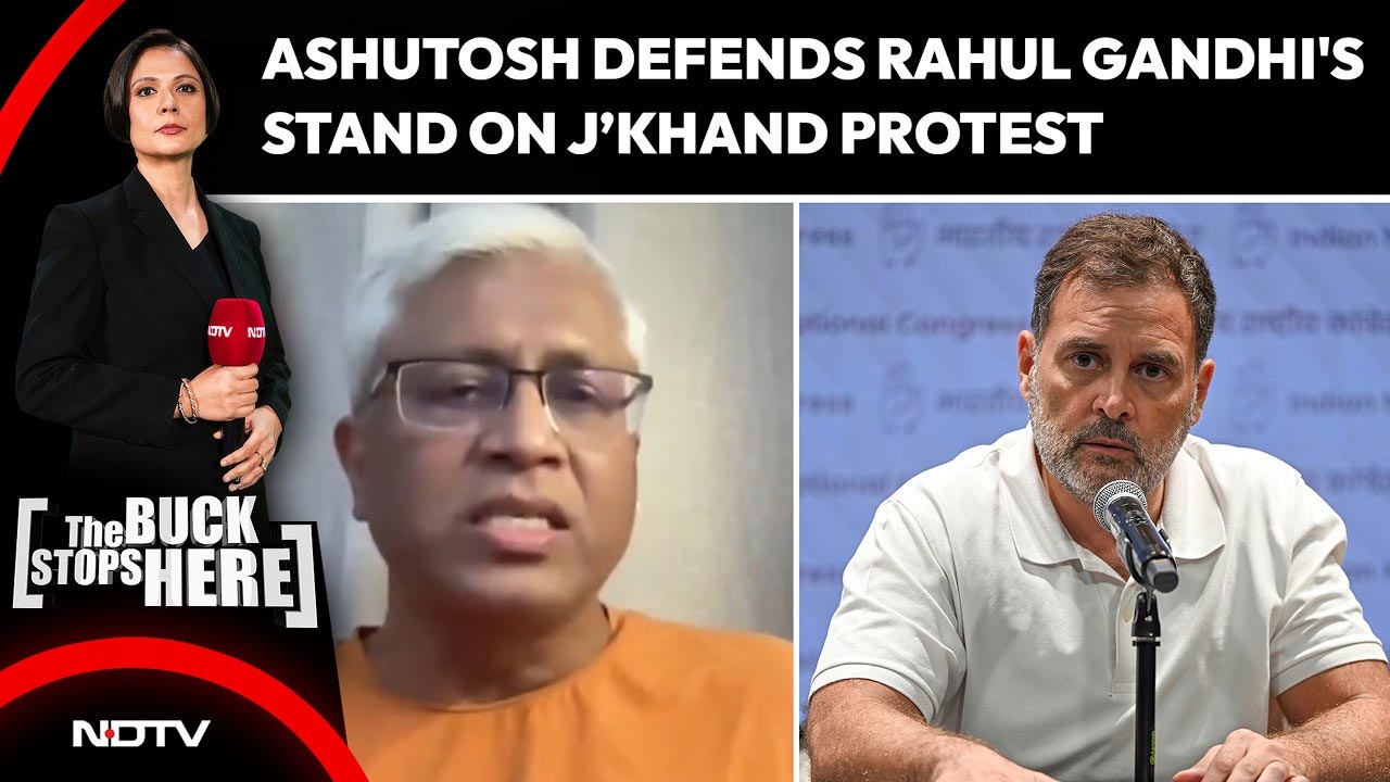 'Rahul Gandhi Condemned It': Ashutosh Rejects Silence Charge on Jharkhand Row
