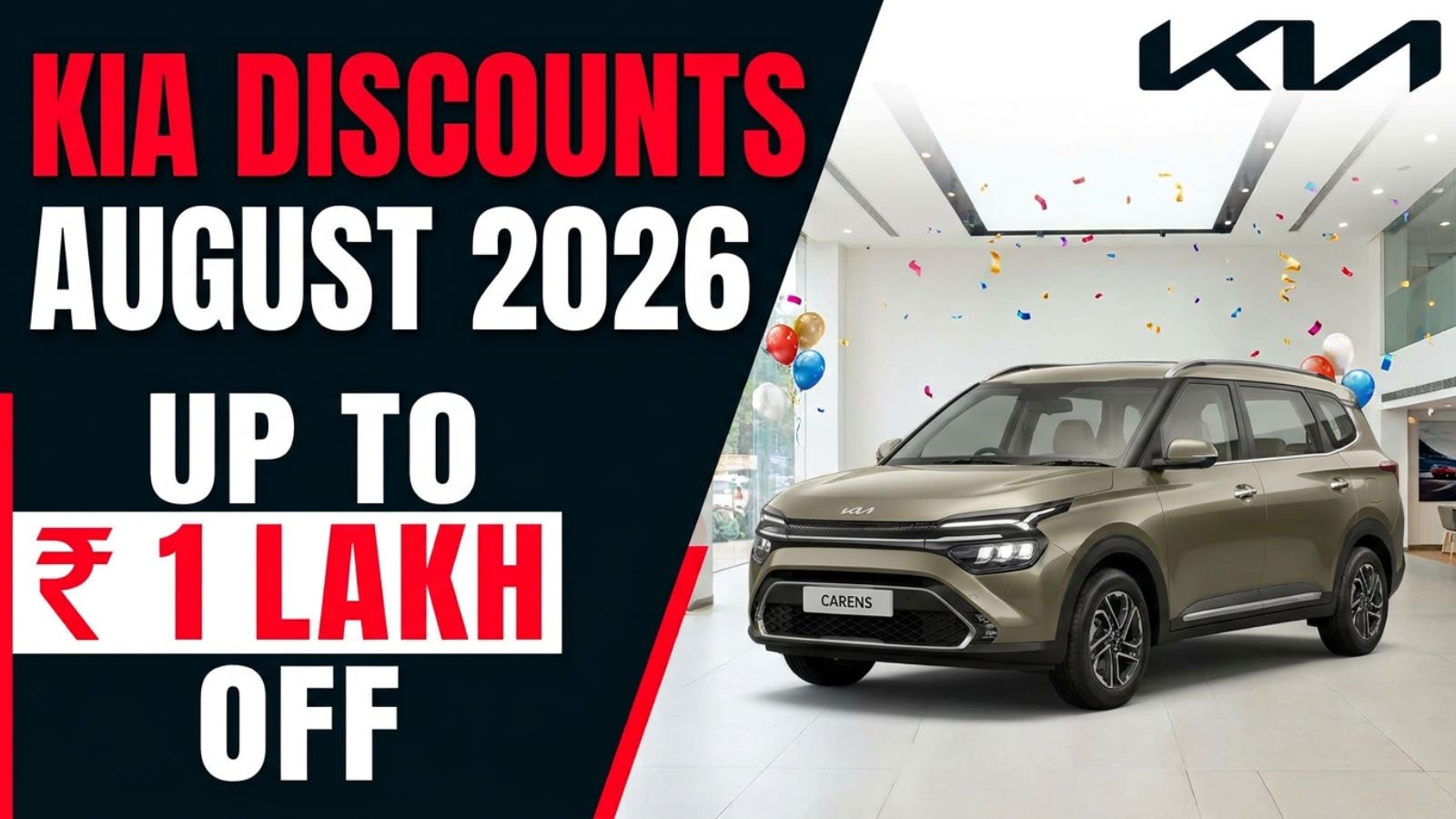 August 2026 SUV Discounts: Kia, Maruti, Honda Offer Up to Rs 1.79 Lakh Off