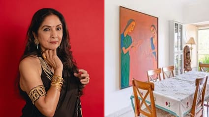 Tour Neena Gupta's Mumbai Home Filled With Art, Memories, And Quiet Luxury