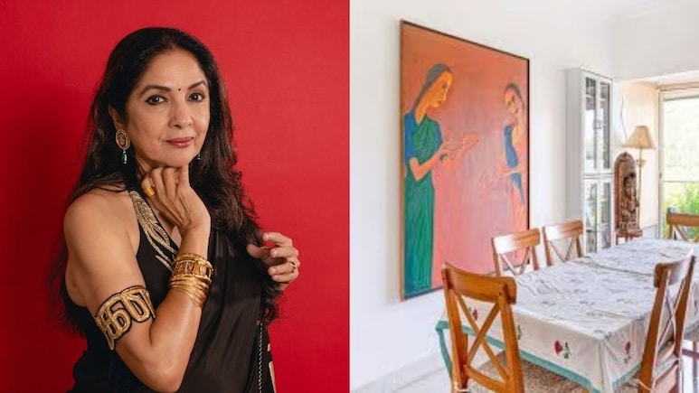 A Tour Of Neena Gupta's Mumbai Home Filled With Expensive Art, Memories, And Quiet Luxury