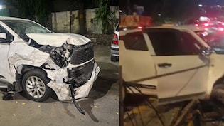 दिल्ली के ITO पर सड़क हादसा, डिवाइडर तोड़कर इनोवा से टकराई स्विफ्ट, कर्नाटक और दिल्ली के विधायक समेत 6 घायल