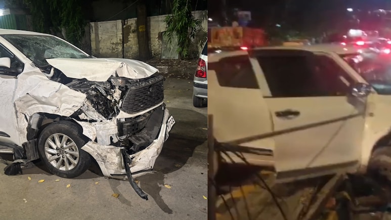 दिल्ली के ITO पर बड़ा सड़क हादसा, डिवाइडर तोड़कर इनोवा से टकराई स्विफ्ट, कर्नाटक और दिल्ली के विधायक समेत 6 घायल