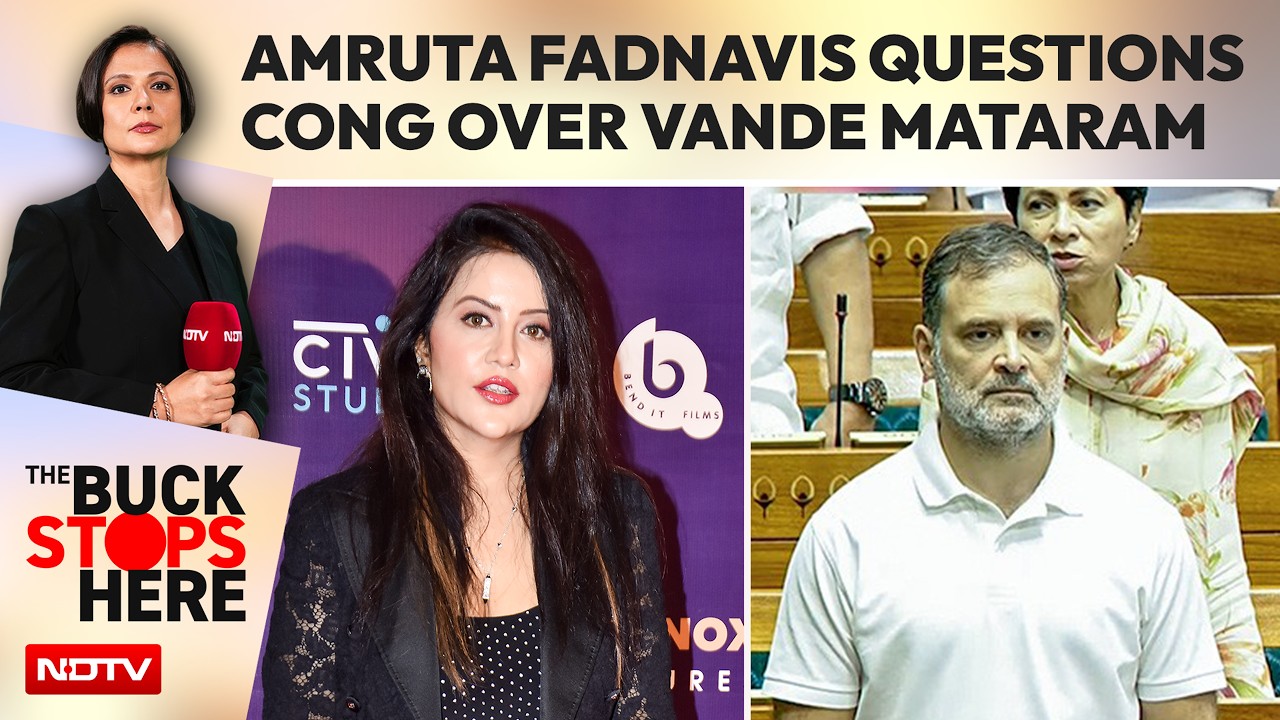'Congress Should Respect Parliament': Amruta Fadnavis On Vande Mataram Row