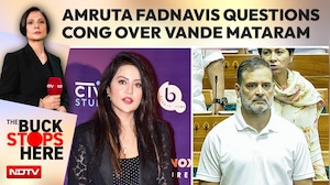 'Congress Should Respect Parliament': Amruta Fadnavis On Vande Mataram Row