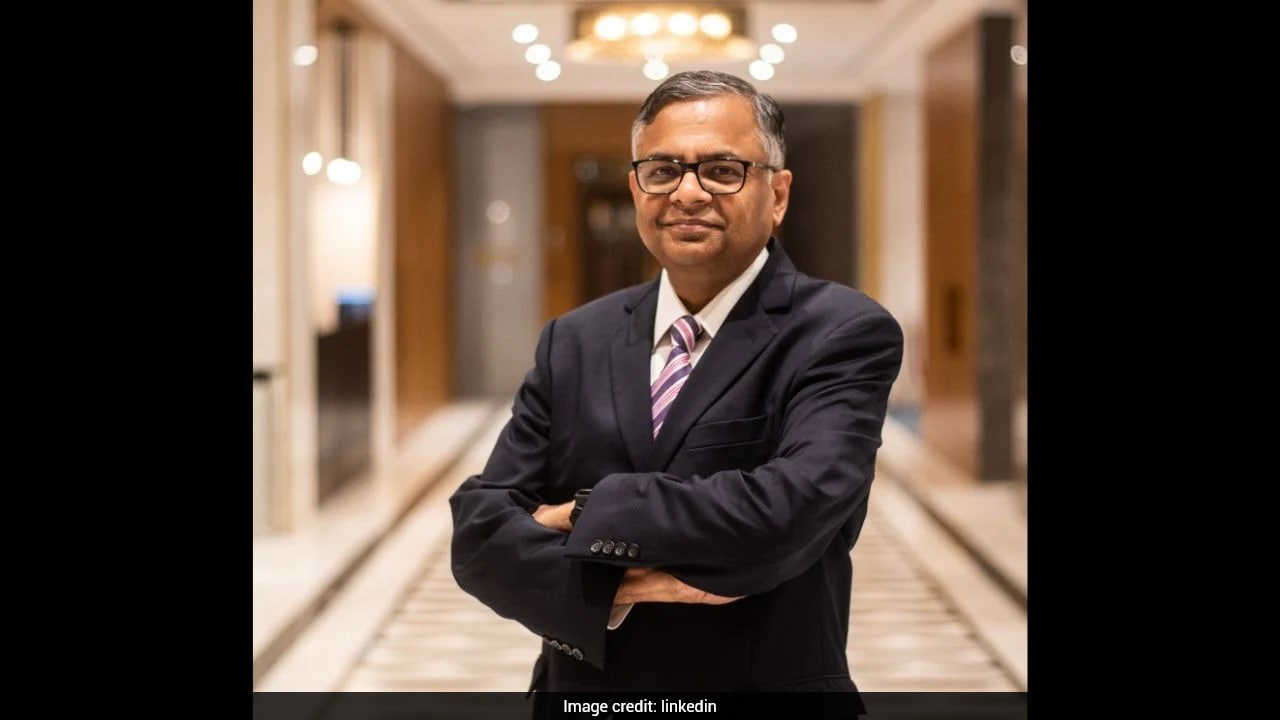 What Did N Chandrasekaran Study? His Journey From Government School To Tata Sons Chairman