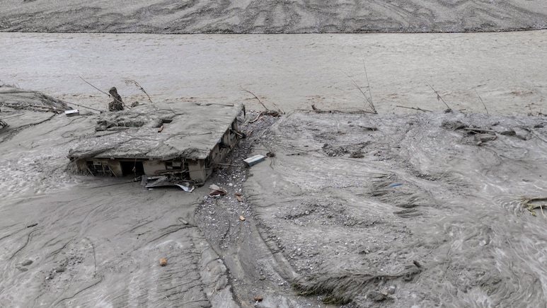 China Issues Level Four Alert After Devastating Flash Floods At Tibet-Nepal Border