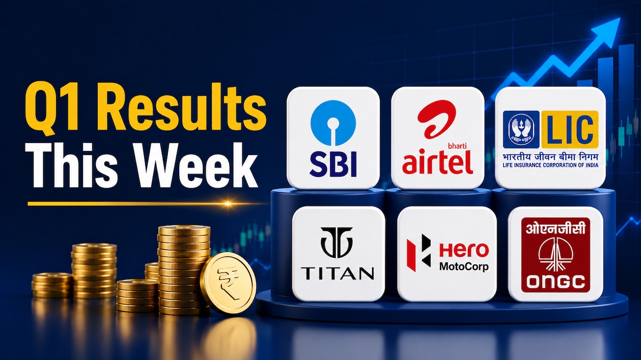 Q1 Results This Week: SBI, Airtel, LIC, Titan, Hero MotoCorp, ONGC And 550+ Companies To Report Earnings