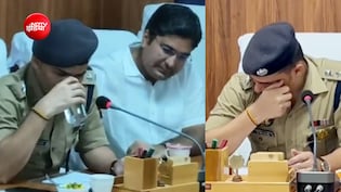 संभल से विदाई पर IPS केके ब&zwj;िश्&zwj;नोई के छलके आंसू, पास बैठे DM अंकित खंडेलवाल भी हुए भावुक