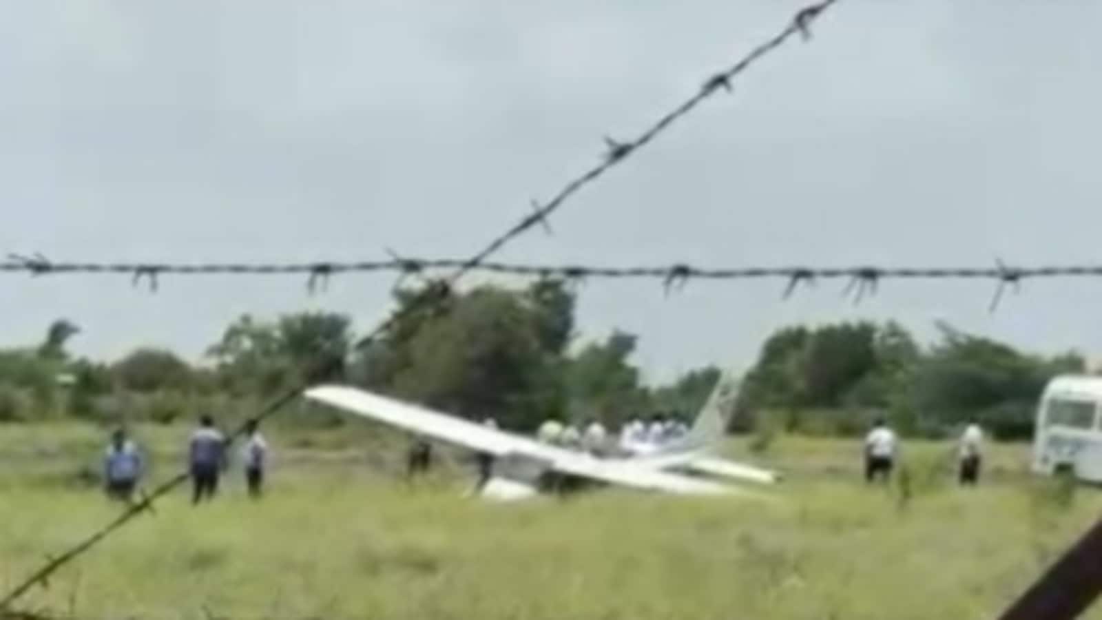 Trainer Aircraft Crashes Near Baramati Airstrip in Maharashtra