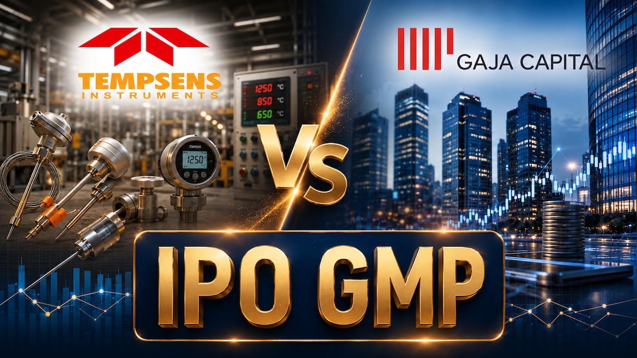 Tempsens Instruments vs Gaja Capital IPO GMP — Which IPO Offers Better Listing Gains?