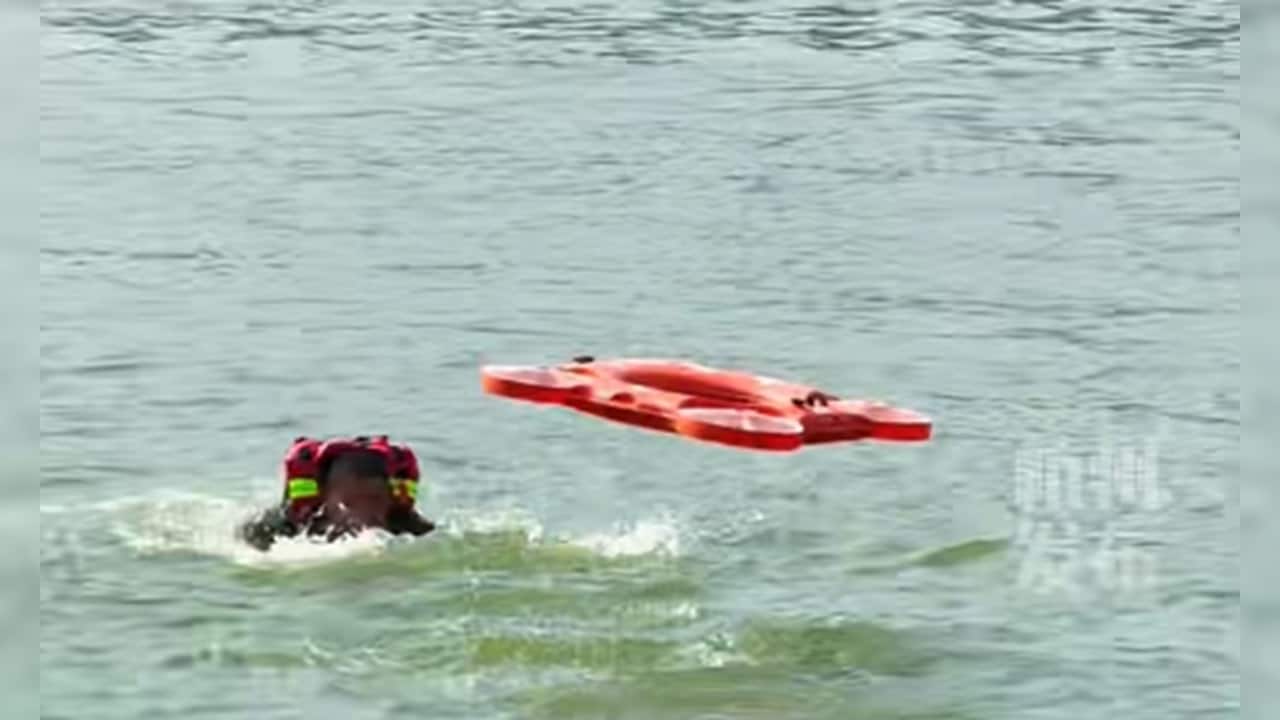 Meet The AI 'Flying Lifebuoy' Transforming Water Rescue In China