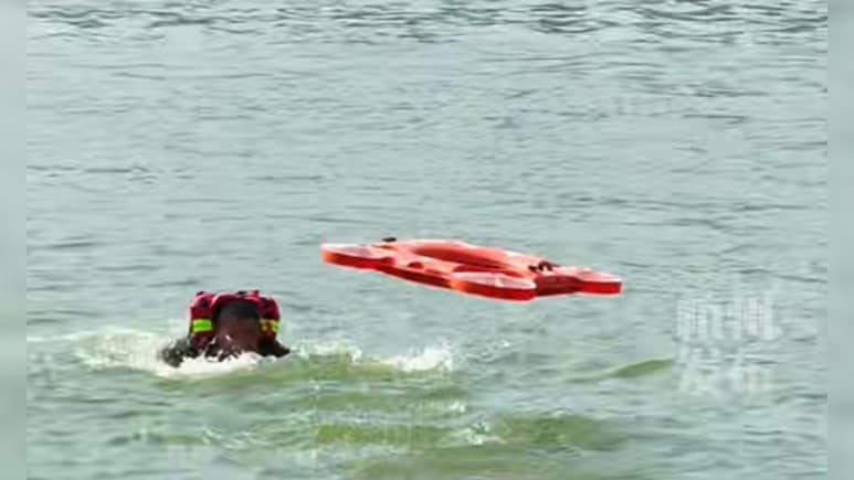 Meet The AI 'Flying Lifebuoy' Transforming Water Rescue In China