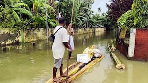 Assam Battles Deadly Flood Fury; 82 Dead, 78 Lakh Affected