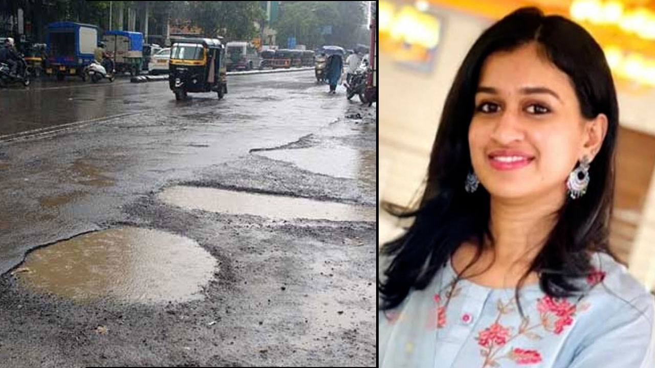 Woman Run Over After Falling From Bike On Pothole-Ridden Bengaluru Road