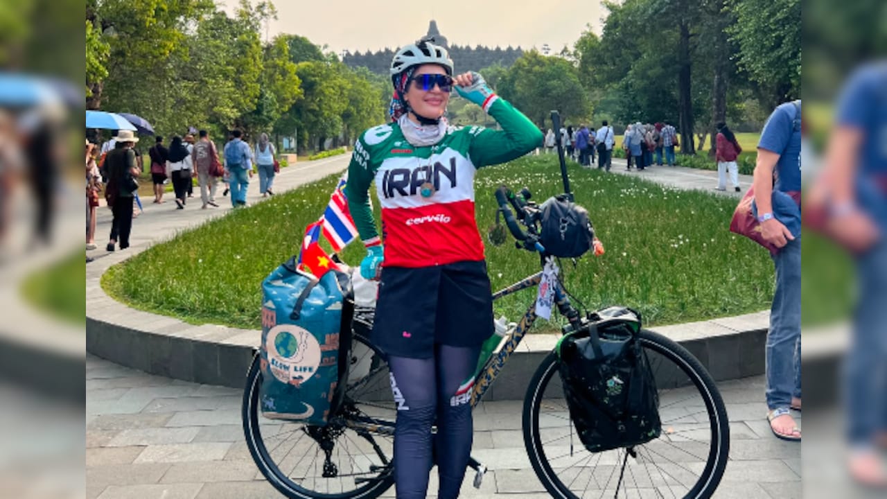 From Being Stopped At Home To Crossing Asia: Iran's Arezoo Eskandari's 11,000km Ride For Freedom
