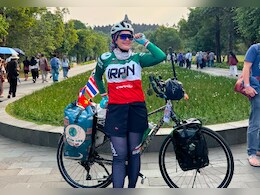 From Being Stopped At Home To Crossing Asia: Iran's Arezoo Eskandari's 11,000km Ride For Freedom