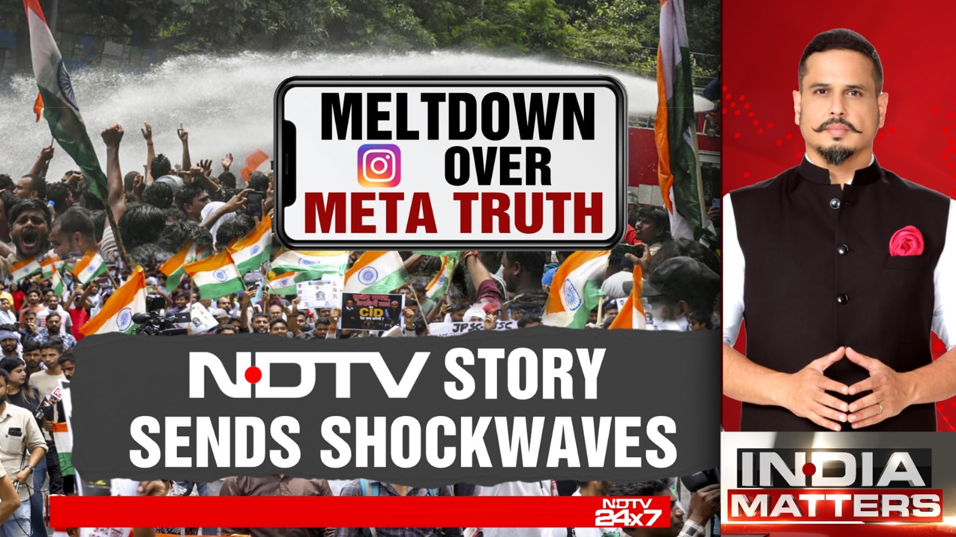 NDTV Impact: BJP Questions Meta Over Instagram's 'Boost' For Jantar Mantar, 'Mute' For Jharkhand