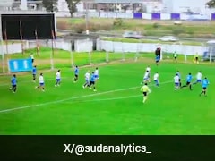Ball From Football Match Causes Car Crash On Highway, Incident Caught On Live TV