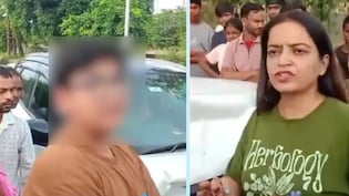 नोएडा में मां ने नाबालिग को दी चाभी,  बेटे ने ठोक दी कार, तो महिला बोली- चलता है, वीडियो वायरल