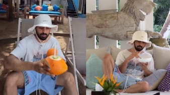 Diljit Dosanjh Enjoys Coconut Water, Mangoes During Europe Tour Rehearsals