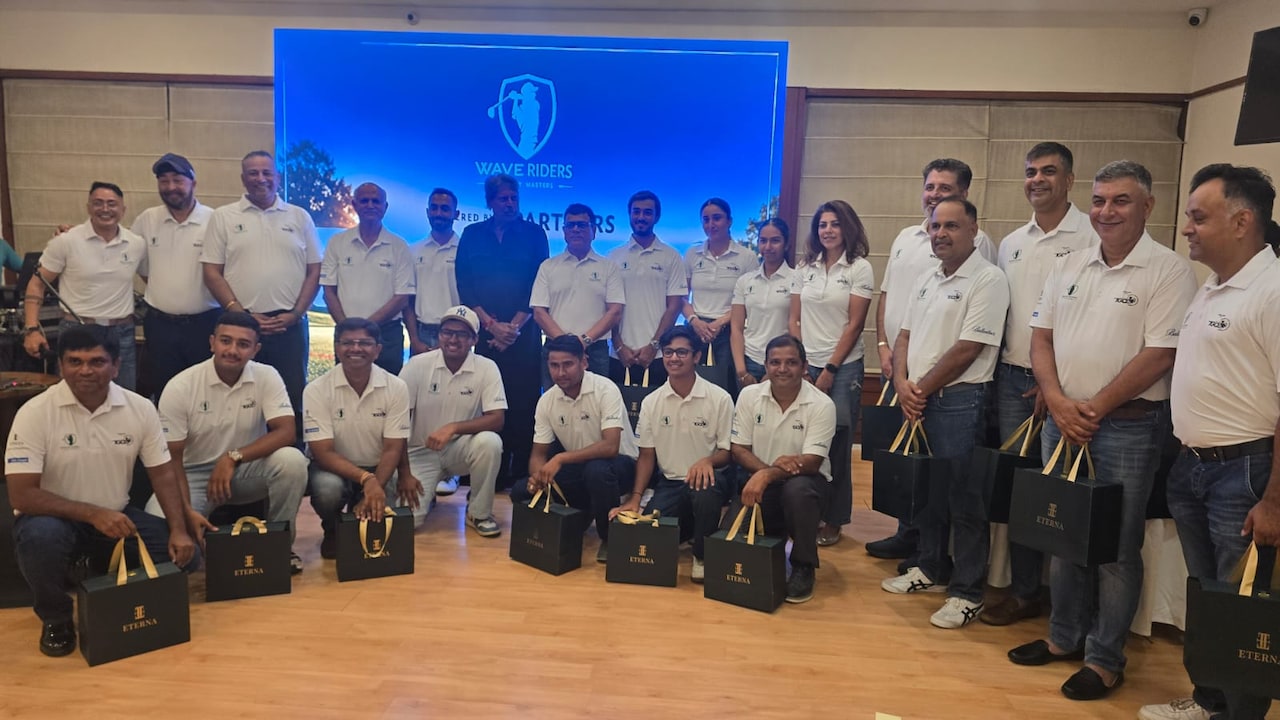 ट्रिनिटी गोल्फ चैंपियंस लीग 2026 के लिए ‘वेव राइडर्स’ तैयार, 20 खिलाड़ियों की टीम का ऐलान