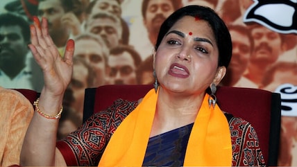 Khushbu Sundar Defends Vijay Govt's Action Against Udhayanidhi Stalin