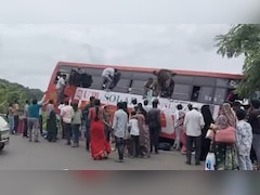 Caught On Camera: Miracle Escape For 49 Passengers As MSRTC Bus Dangles Over 150-Foot Gorge